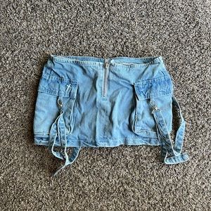 Ragged priest combat mini skirt